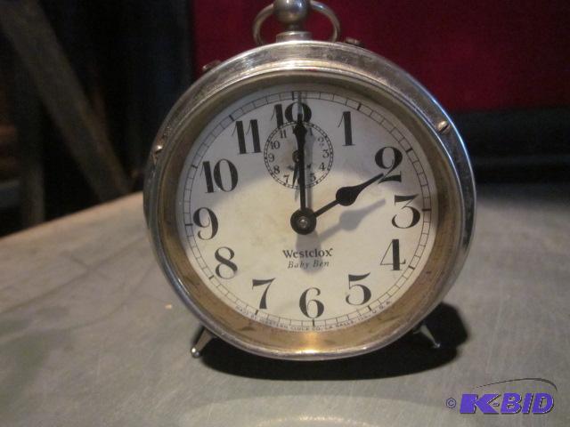 Vintage Westclox Baby Ben alarm clock.&nbsp...