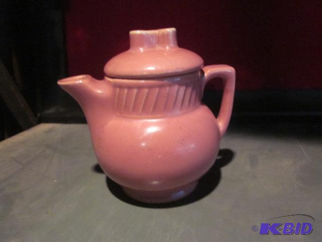 6 inch pink McCoy Salada Tea USA....