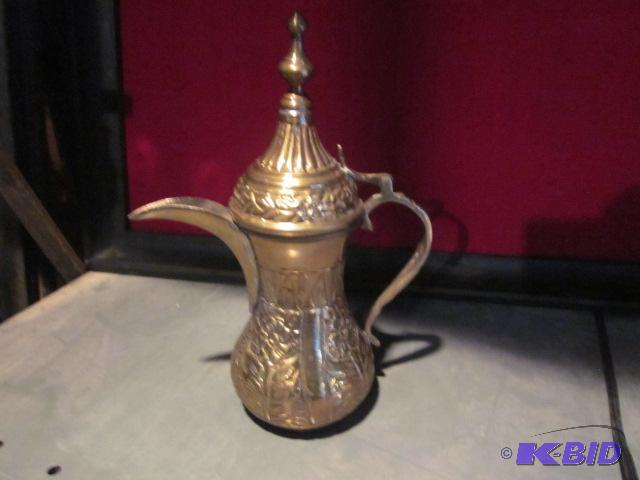 10 inch brass coffee server.&nbsp...