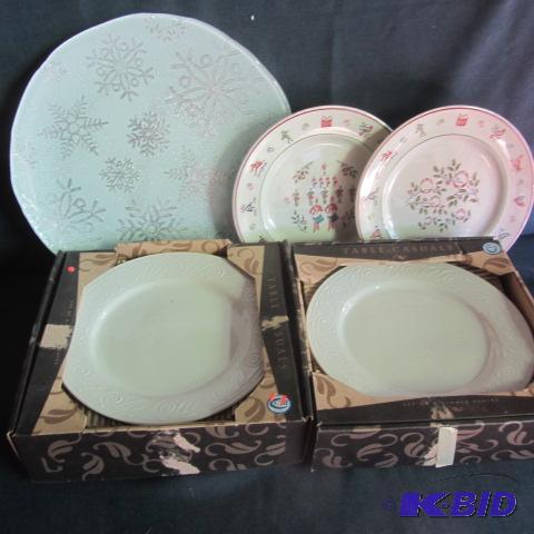 Dinner Plates, Cookie Tray