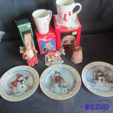 Cookie Plates, Santa