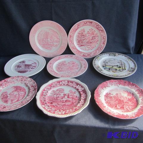 Red Transfer Plates