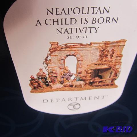 Dept 56 Nativity Set