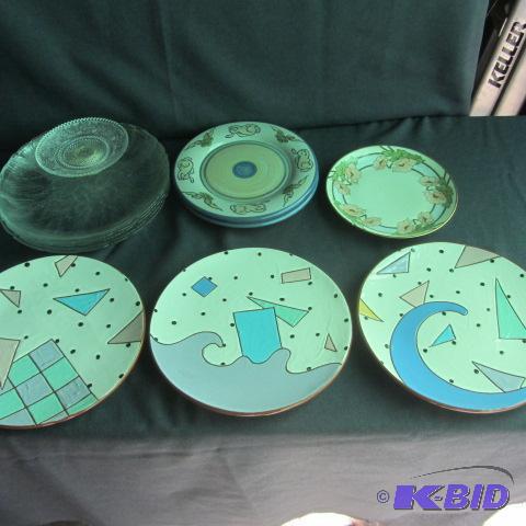 Pottery and Glass Plates
