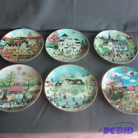 Folk Art Plates