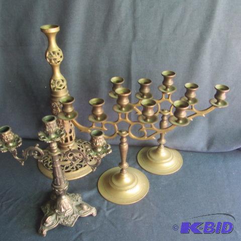Brass Candle Stands