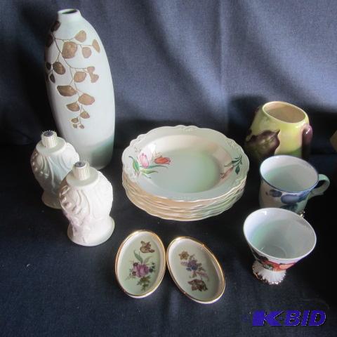 Soup Bowls, Vases, Trays