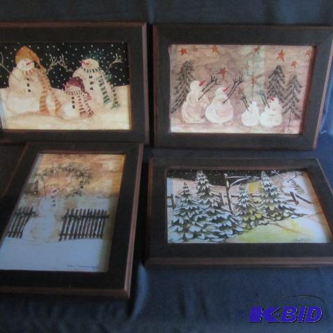 Snowmen Prints