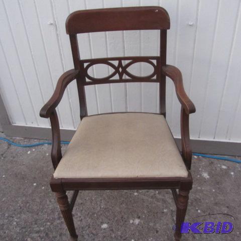 Walnut Arm Chair