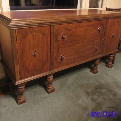 Mid Century Walnut Buffet
