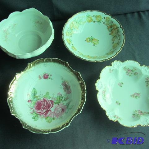 Four Fancy Bowls
