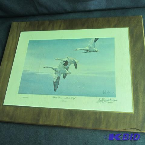 Kouba Snow Geese Print