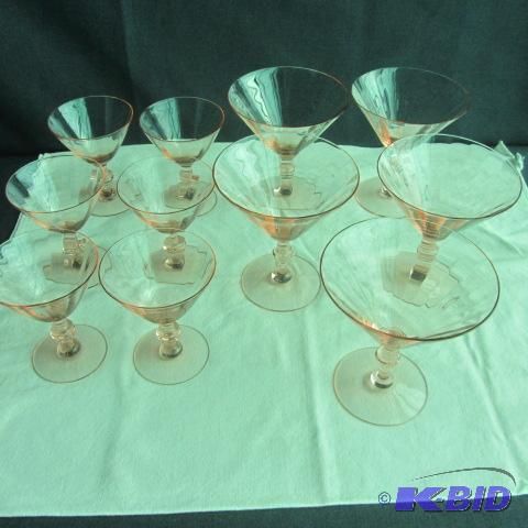 Pink Depression Stems