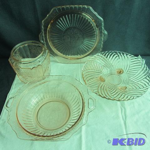 Pink Depression Glass