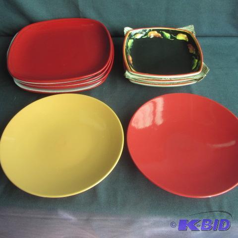 Colorful Dinner Plates
