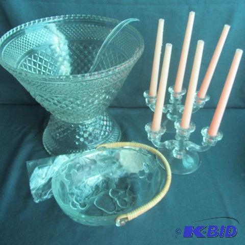 Punch Bowl, Candelabras