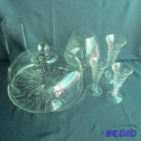 Cake Stand, Vases, Stems