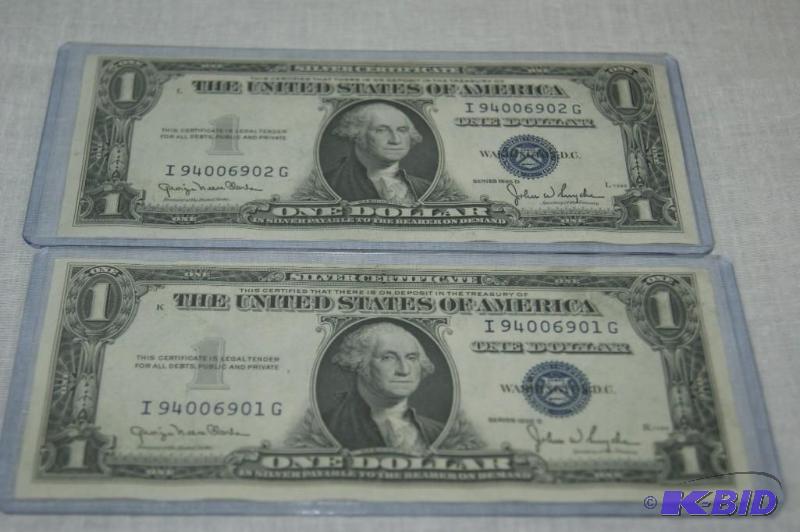 $1 Silver Certificates