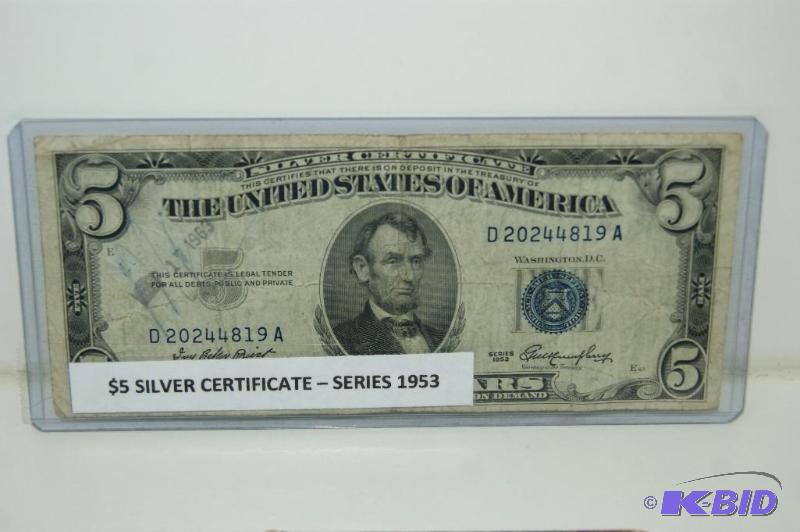 $5 Silver Certificate