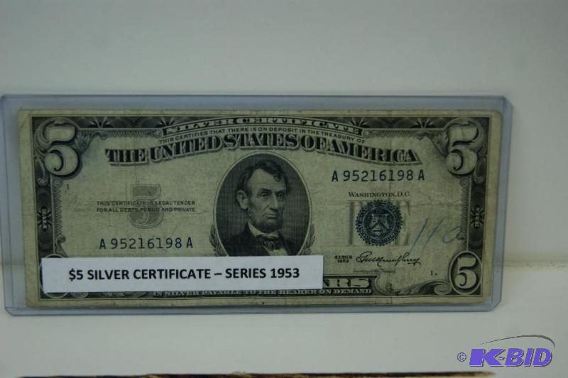 $5 Silver Certificate