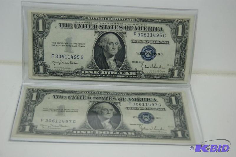 $1 Silver Certificates