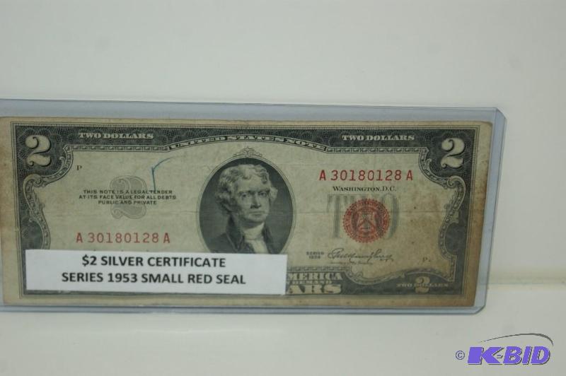 $2 Silver Certificate