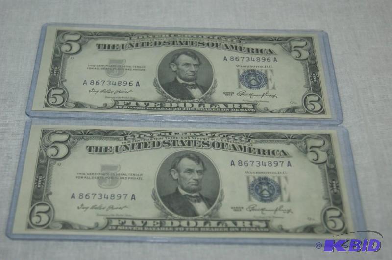 $5 Silver Certificate