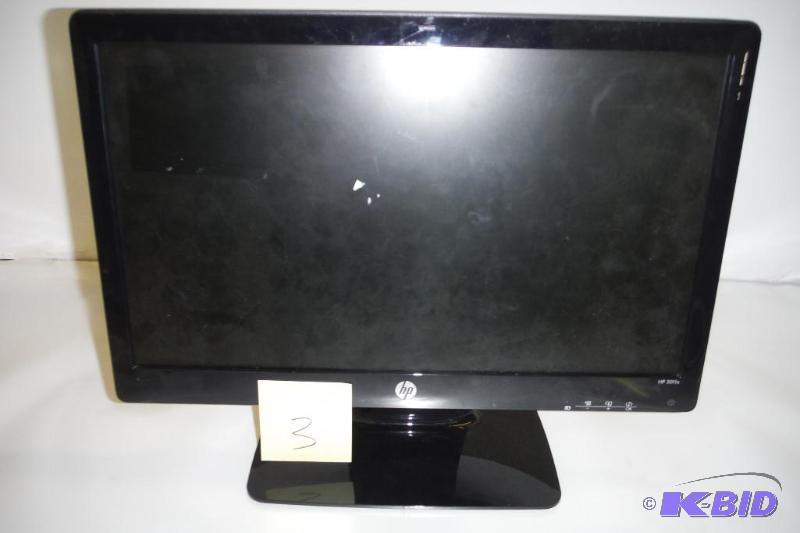 lot 3 image: HP 2011x 20-Inch LED Monitor - Black