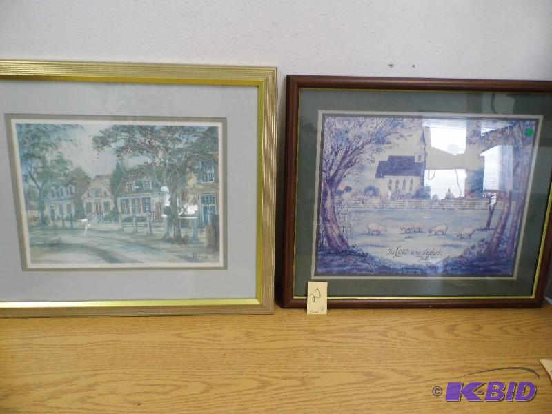 2 Framed Pictures
