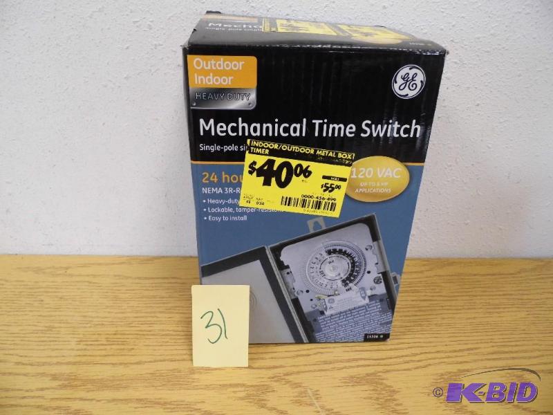 New Mechanical Time Switch