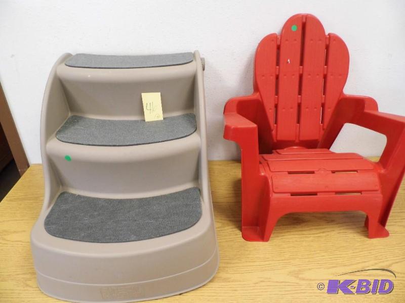 Pet Stairs & Childs Chair