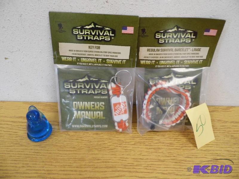 2 New Survival Straps