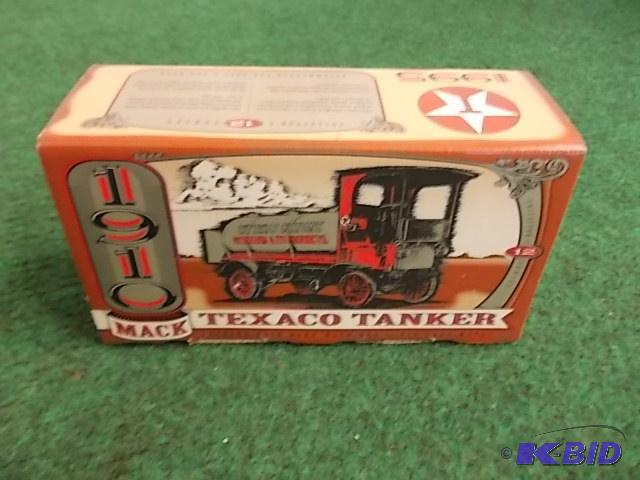lot 114 image: Ertl&nbspTexaco 1910 Mack Tanker Coin Bank...