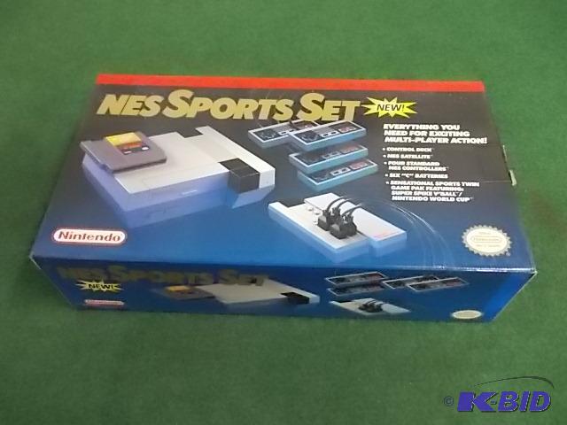 lot 2 image: Nintendo Entertainment System NES Sports Set ...