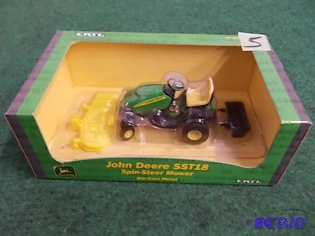 lot 5 image: 116 Ertl Spin Steer Mower ...