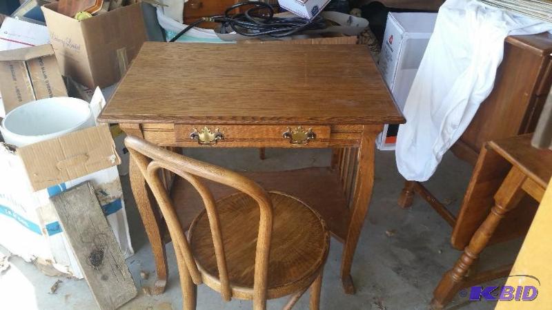 Sewing Desk and Chair