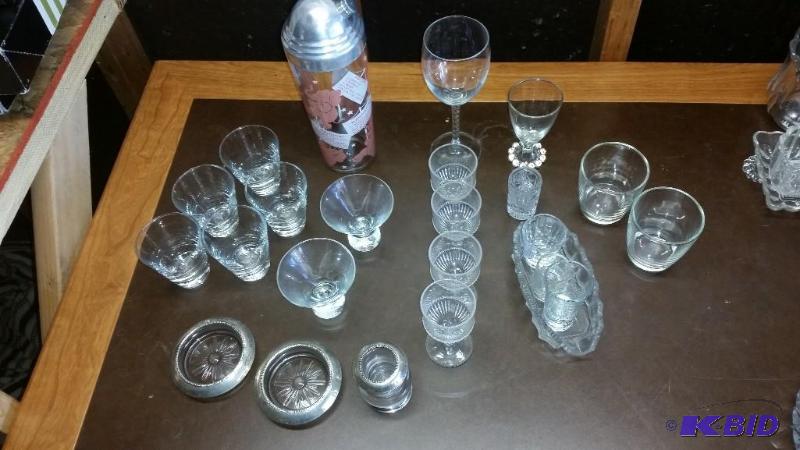 Vintage Martini Shaker Set