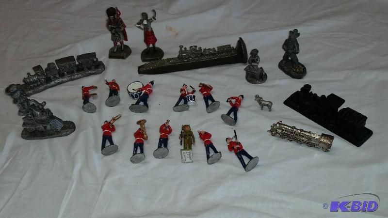 Pewter Train Collection