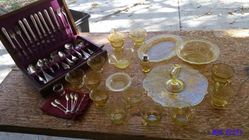 Fine Silverware and Party Set