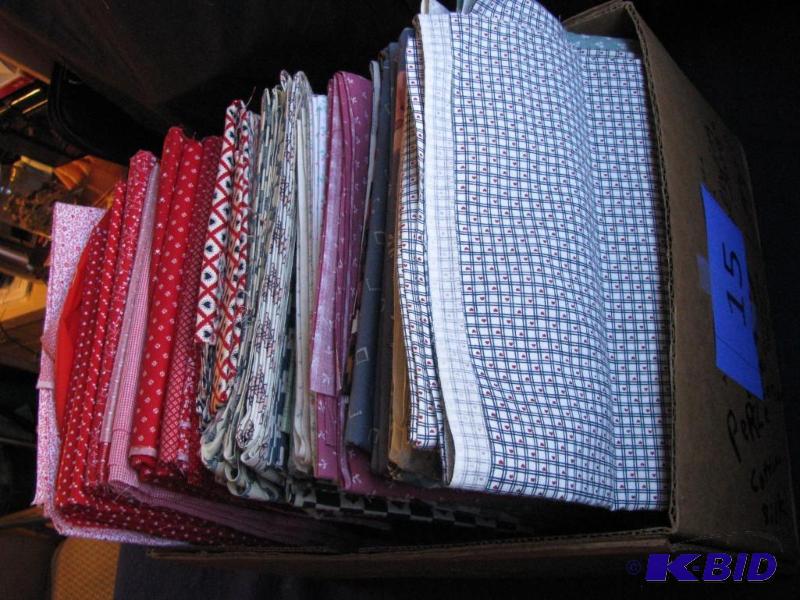 42 pieces of fabric for quilting &amp craft ...