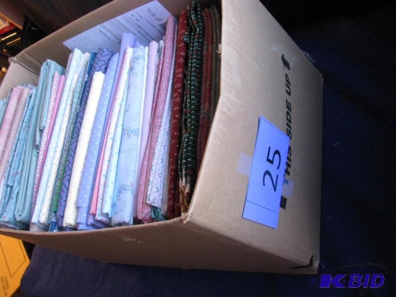 58 pieces of fabric for quilting &amp craft ...