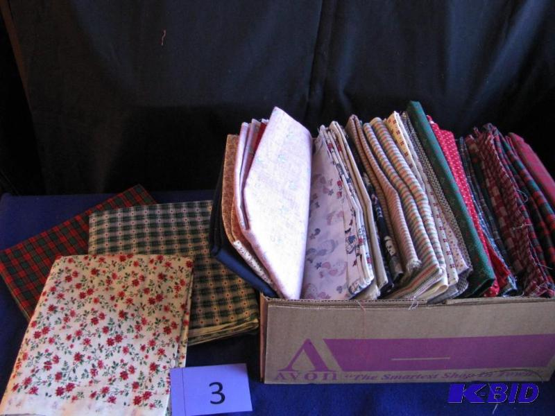 37 pieces of fabric for quilting &amp craft ...