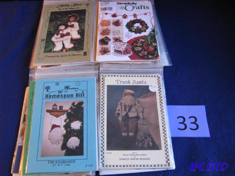 Christmas &amp Winter Craft Patterns, 20 , ...