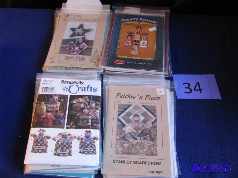 Fall &amp Country Craft Patterns, 30 , Good...