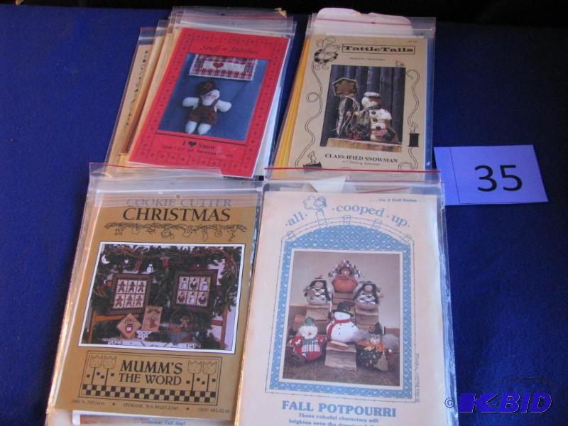 Christmas &amp Winter Craft Patterns, 20 , ...