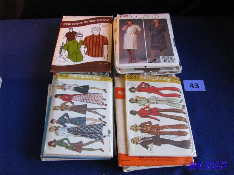 Vintage sewing patterns...