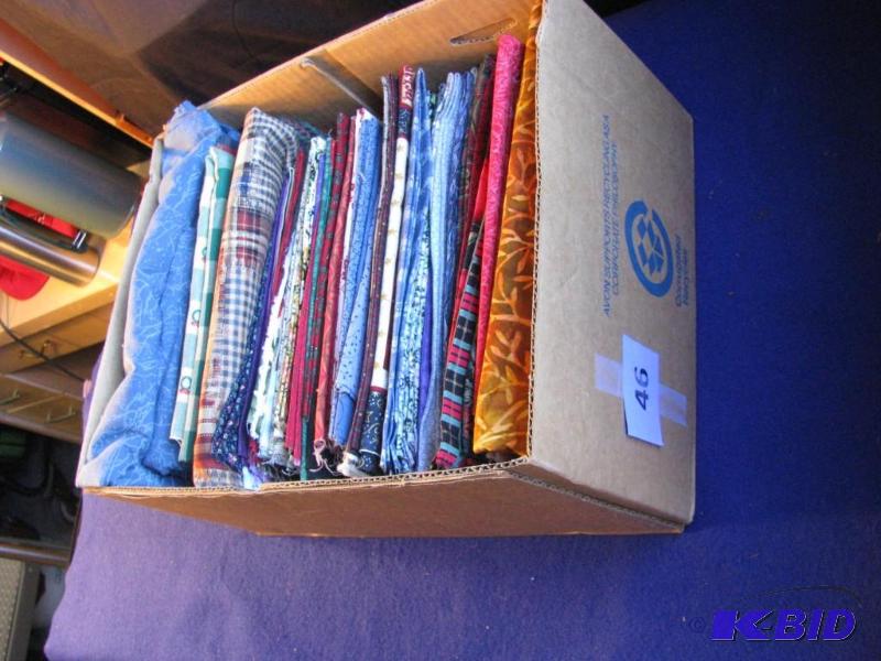 100 pieces of fabric for quilting &amp craft...