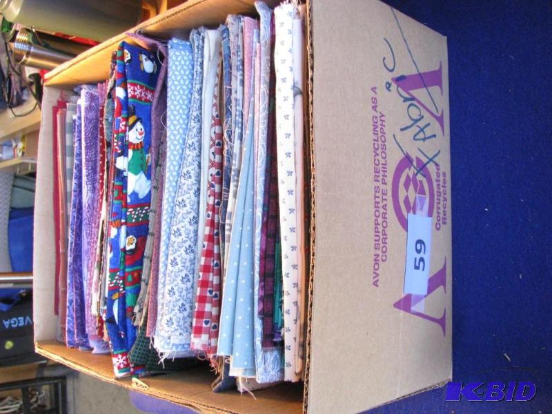 75 pieces of fabric for quilting &amp craft ...