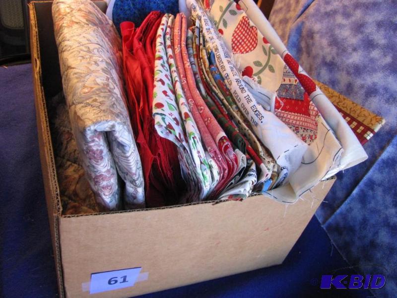 Lot of Quilting type cuts of fabric...