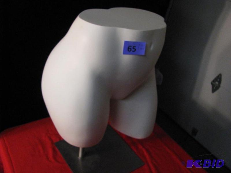 Body Form Display, waste to thigh, on adjusta...